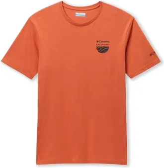 Columbia Columbia Hike Society S/S Tee T-Shirt f&uuml;r Herren | rot