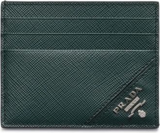 Prada Portacarte in pelle - Verde