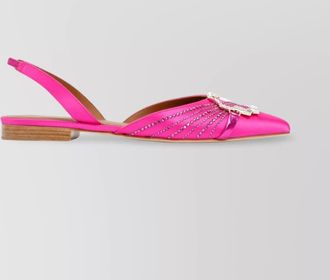 Malone Souliers misha flats rhinestone embellishment
