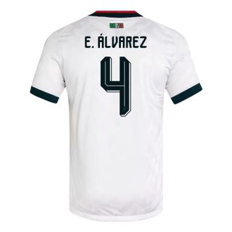 adidas Mexico 26 Away Authentic Julian Alvarez Jersey Asia Sizing White KX3306