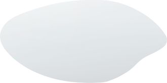 Beliani Espejo De Pared Led De Vidrio Dormitorio Ba&ntilde;o 60 X 120 Cm Cm Plateado Sologny