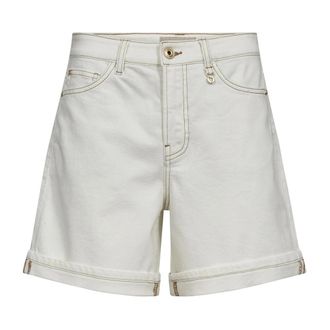 Mos Mosh Denim Shorts - Dames - Denim shorts - Beige - W24 - Denim - Korte Broeken