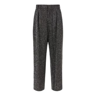 Missoni Wijde broek - Dames - Broeken - Zwart - Maat: XS Katoen