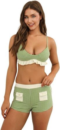 Dippin' Daisy's Swimwear Chez Black Shorts in Eze at Nordstrom, Size 2X