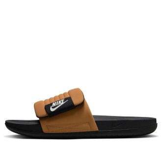 Nike Offcourt Adjust Slides Flax Black DQ9624-201