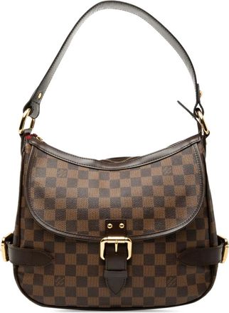 Louis Vuitton Borsa a spalla Highbury in tela Damier Eb&egrave;ne 2007 - Marrone