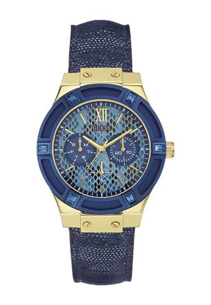 Guess Womens W0289L3 Ladies Jet Setter Watch - Blue - One Size