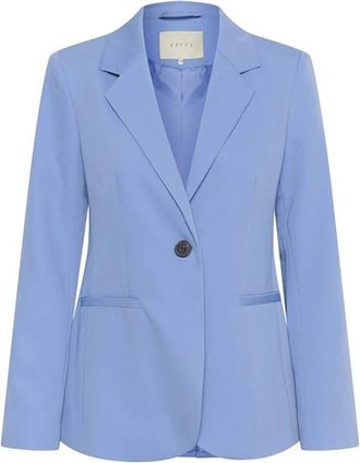 Kaffe Ebb and Flow Blazer Jas - Dames - Blazers - Blauw - XS - Jassen