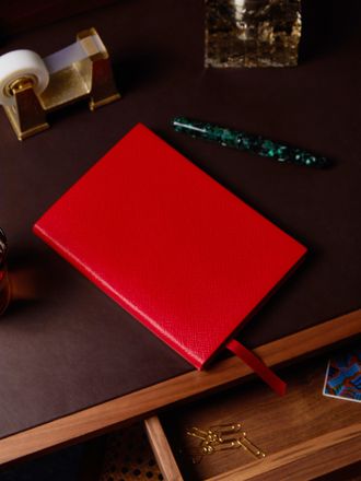 Smythson Soho Leather Notebook