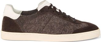 Brunello Cucinelli knitted sneakers - Brown
