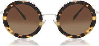 Miu Miu MU59US 7S06S1 Womens Sunglasses Tortoiseshell Size 48