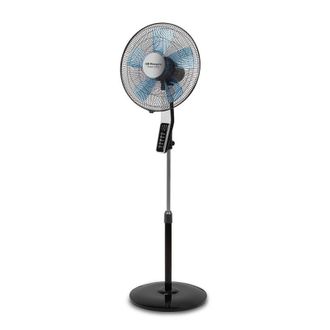 Orbegozo Ventilador De Pie 40 Cm Silencioso Orbegozo 3 Velocidades 60w Oscilante Y 5 Aspas Altura Regulable 150 Cm Temporizador