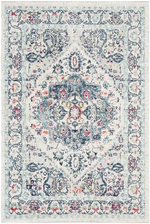 Safavieh Alfombra azul/rosa 122 x 183 cm