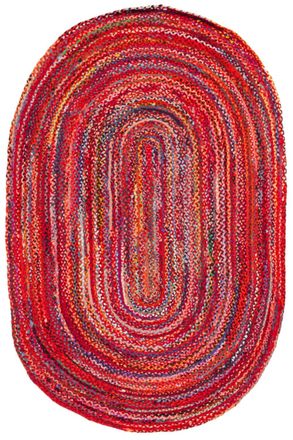 Safavieh Alfombra algod&oacute;n &oacute;xido/m&uacute;ltiple 122 x 183 cm