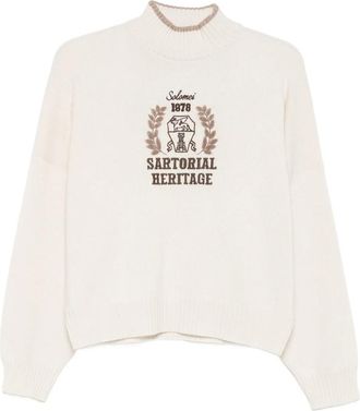 Brunello Cucinelli Sartorial Heritage-embroidered Cashmere Sweater