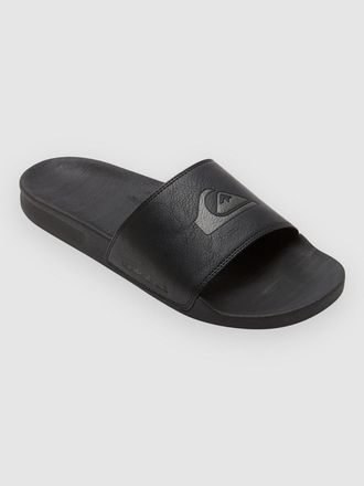 Quiksilver Rivi Nubuck Slide Sandalen zwart