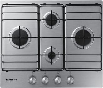 Samsung Na64h3110bs Acero Inoxidable Integrado 60 Cm Encimera De Gas 4 Zona(s)