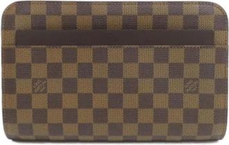 Louis Vuitton Pre-owned Clutches, female, Brown, Size: ONE SIZE Pre-owned Canvas louis-vuitton-bags