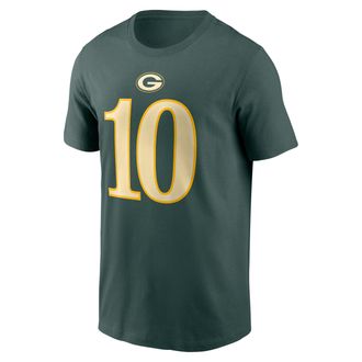 Nike Jordan Love Green Bay Packers Rivalries Collection Nike Mens NFL T-Shirt in Green | N19933X7TF-RLS