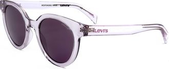 Levi's Unisex 50 mm Purple Sunglasses