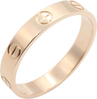 Cartier Gold Pink Gold (18K) Band Ring (Pre-Owned)