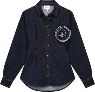 Fab By Fabienne Chapot Fabienne Chapot, Dames, Blouses & Shirts, Zwart, Maat: 2XL Denim