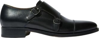 Scarosso Firenze Schoenen - Heren - Nette schoenen - Zwart - 39 EU - Leer - Schoenen