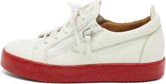 Giuseppe Zanotti Sneakers Frankie in pelle - Bianco