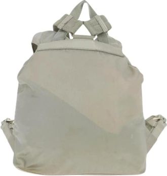 Prada Pre-owned Backpacks, female, Gray, Size: ONE SIZE Pre-owned Nylon Backpack