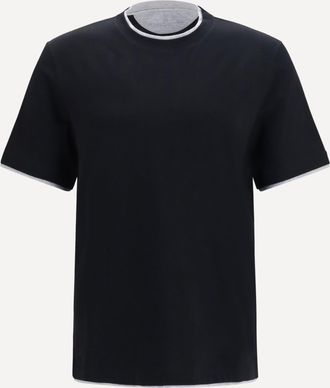 Brunello Cucinelli T-shirt in cotone Man S