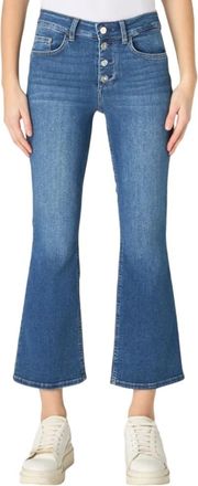 Liu Jo Ua 5040D4615.78701 Cropped Jeans - Dames - Cropped Jeans - Blauw - W31 - Katoen - Jeans