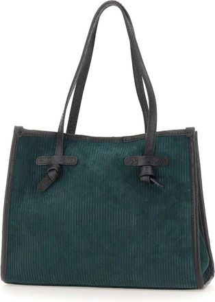 Gianni Chiarini Marcella Schoudertas - Dames - Shoppers - Groen - ONE Size - Leer - Tassen