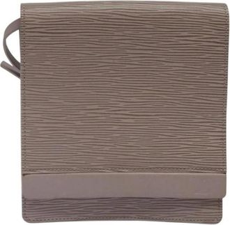 Louis Vuitton Pre-owned Cross Body Bags, female, Gray, Size: ONE SIZE Pre-owned Biarritz Shoulder Bag