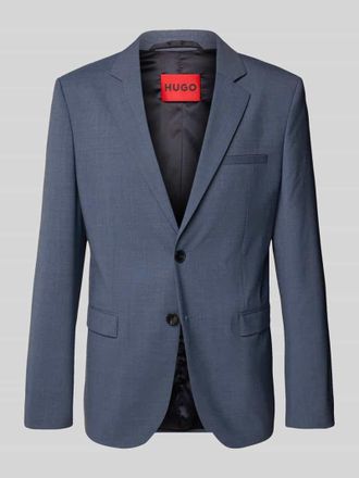 HUGO BOSS Extra Slim Fit 2-Knopf-Sakko mit Schurwoll-Anteil Modell Arti in Blau, Gr&ouml;&szlig;e 50