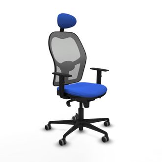 Piqueras y Crespo Silla De Oficina Con Cabecero Jorquera Piqueras Y Crespo 1d036g1 Azul