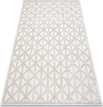 RugsX Rugsx - Alfombra Santo Sisal 58500 Triangulos, Geom&eacute;trica Beige Beige 200x290 Cm