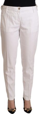 Jacob Cohen Mid Waist Tape Birgitte Womens Pants