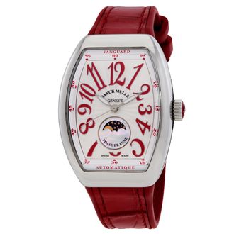 Franck Muller Pre-owned Franck Muller Vanguard Automatic White Dial Ladies Watch V32SCATFOL(ACRG)