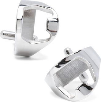 Cufflinks Inc. Bottle Opener Cuff Links in Silver at Nordstrom
