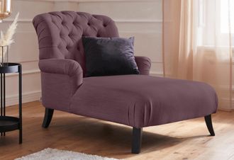 HOME AFFAIRE Loveseat »Amiens Sessel Loungesessel« mit wunderschöner Knopfheftung im Rücken