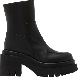 Paloma Barcel&oacute; Womens France Iris Leather Boot In Black