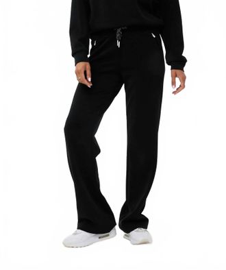 Esqualo Pull On Modal Pant In Black