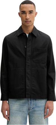 Marc O'Polo Jas met Linnen - Heren - Zomerjassen - Zwart - 2XL - Linnen - Jassen