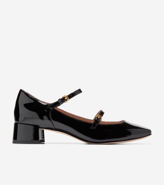 Cole Haan Womens Paxton Mary Jane Pumps - Black Size 10.5