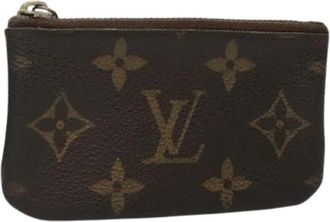 Louis Vuitton Pre-owned Wallets, female, Brown, Size: ONE SIZE Pre-owned Canvas Wallet