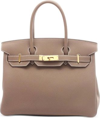 Hermès 2023 Togo Birkin Retourne 30 handbag - Bruin