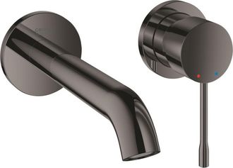 GROHE Essence - Miscelatore m per lavabo, montaggio a 2 fori, grafite scura 19408A01 - Grohe