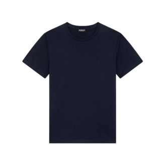 Dondup Regular-fit Crew-neck T-Shirt - male - Dondup - T-Shirts - Blue - L - Tops