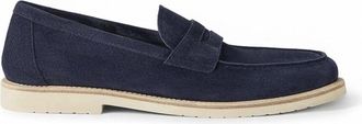 Brunello Cucinelli SUEDE LOAFERS Size: 45, colour: BLUE