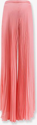 Max Mara Womens Pleated Trousers Mxegrembo Pink Polyester